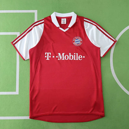 Bayern München Saison 03/04 Heim Rot Retro Trikot Fußballtrikot