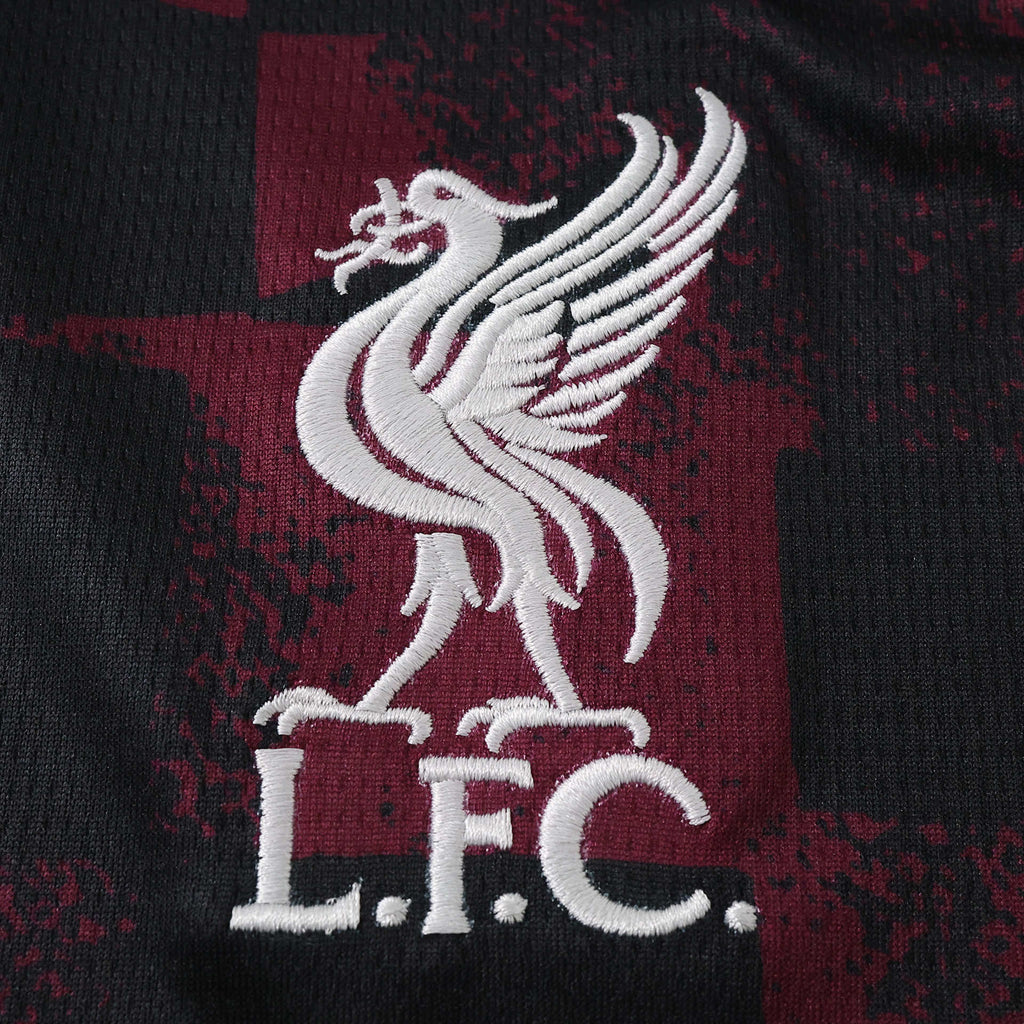 Liverpool 2026-2027 Third Black Football Jersey Trikot Maillot