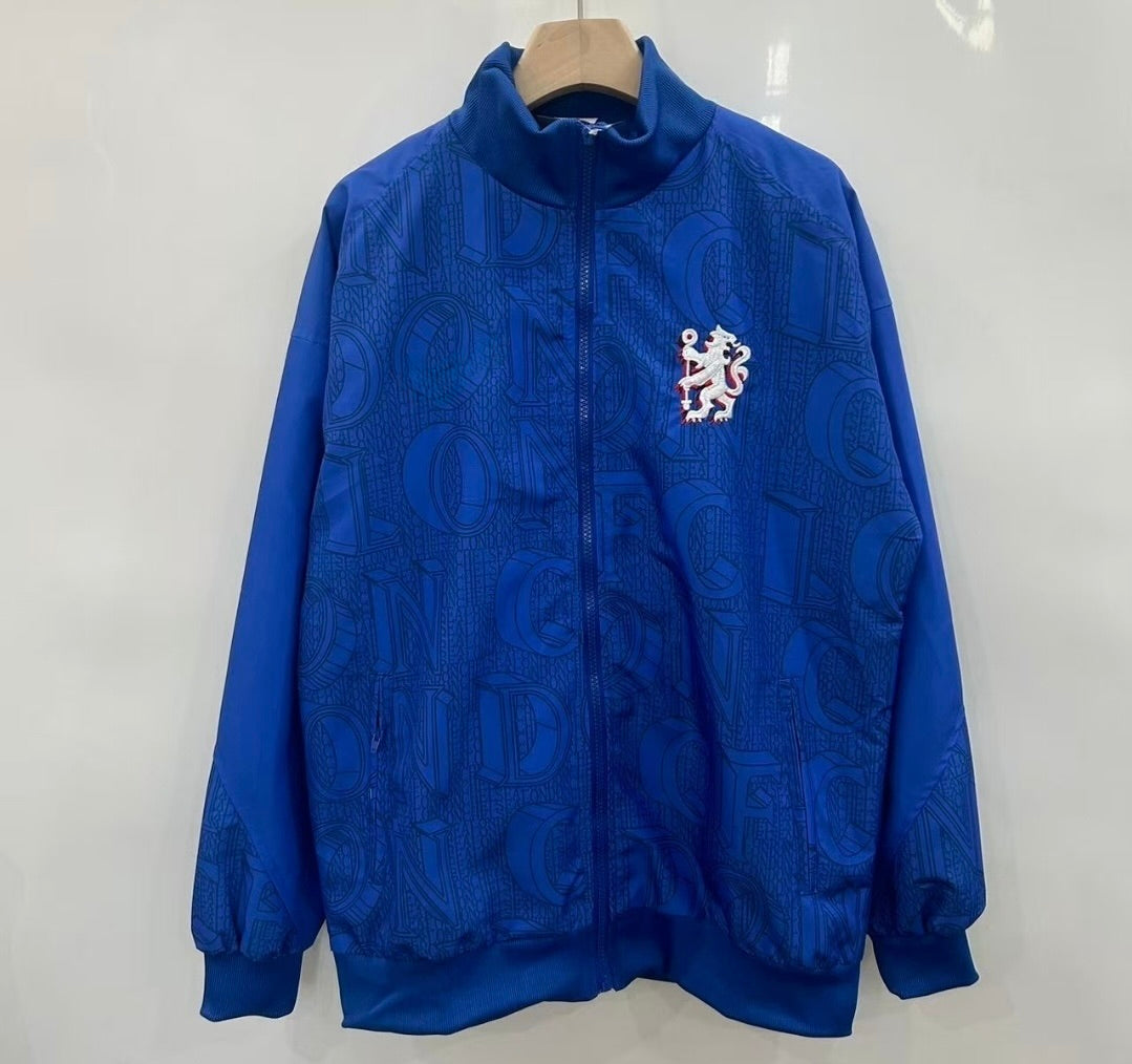 Chelsea Blue Windbreaker Jacket