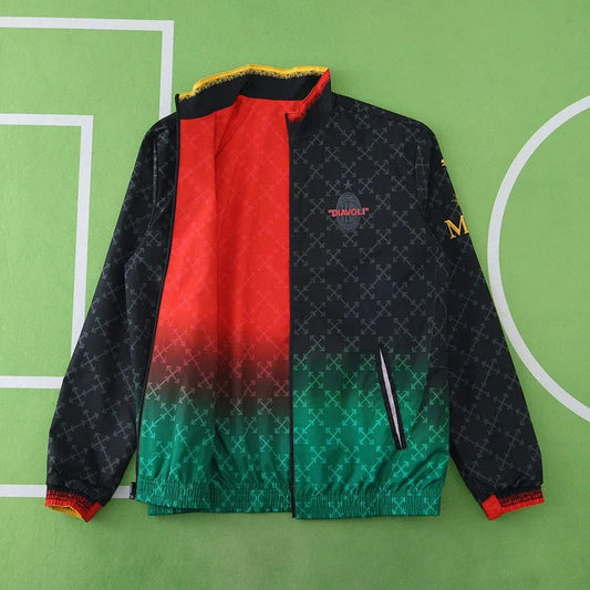 Milan 2025-26 Both Sides Football Windbreaker Windjacke