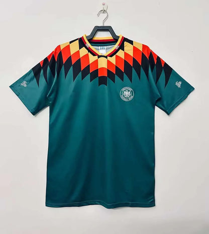 Saison 1992 Deutschland Auswärts Germany 92 Retro Fußballtrikot