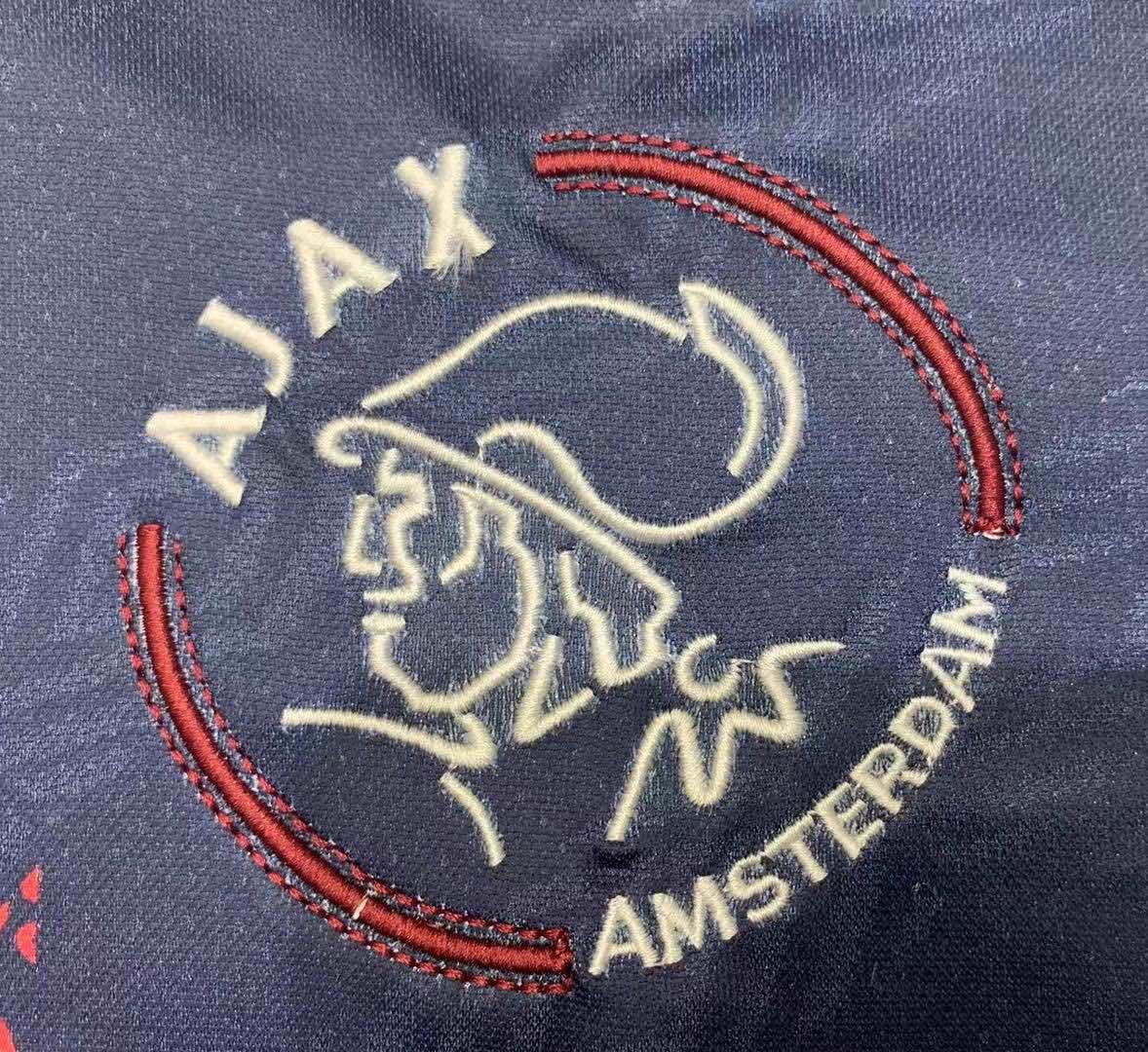 AFC Ajax 1994-1995 Season Away Long Sleeve Retro Football Jersey Trikot Maillot