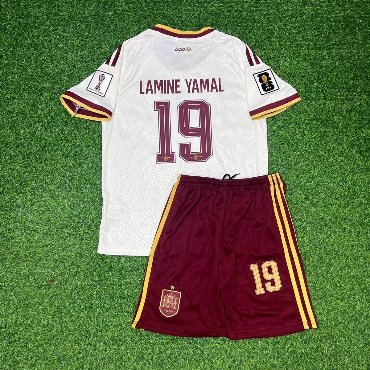 Lamine Yamal Spain 2026 World Cup Kids Football Jersey
