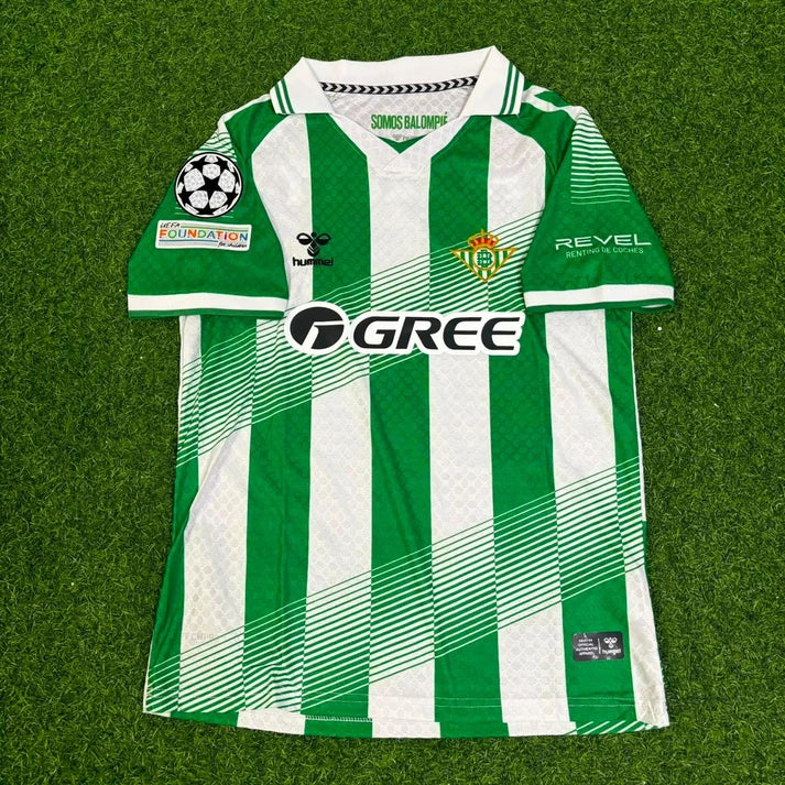 Abde Ezzalzouli #10 Real Betis 2027 Home New Season Green White Football Jersey Trikot Maillot