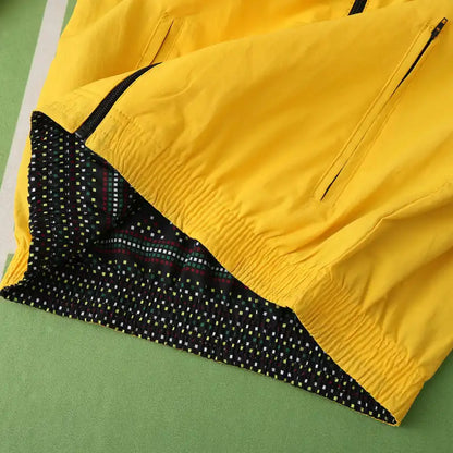 Jamaica Bob Marley Wendejacke Gelb Schwarz Beide Größen Jacke