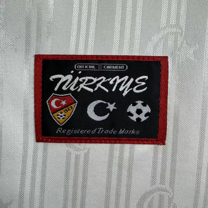 Türkiye Turkey Retro Beyaz Özel Forma Football Jersey Maglia Trikot Maillot