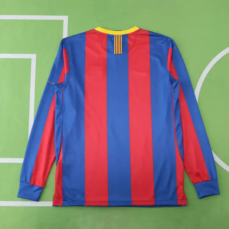 FC Barcelona 10/11 Season Home Final Match Retro Jersey Trikot Soccer Shirt
