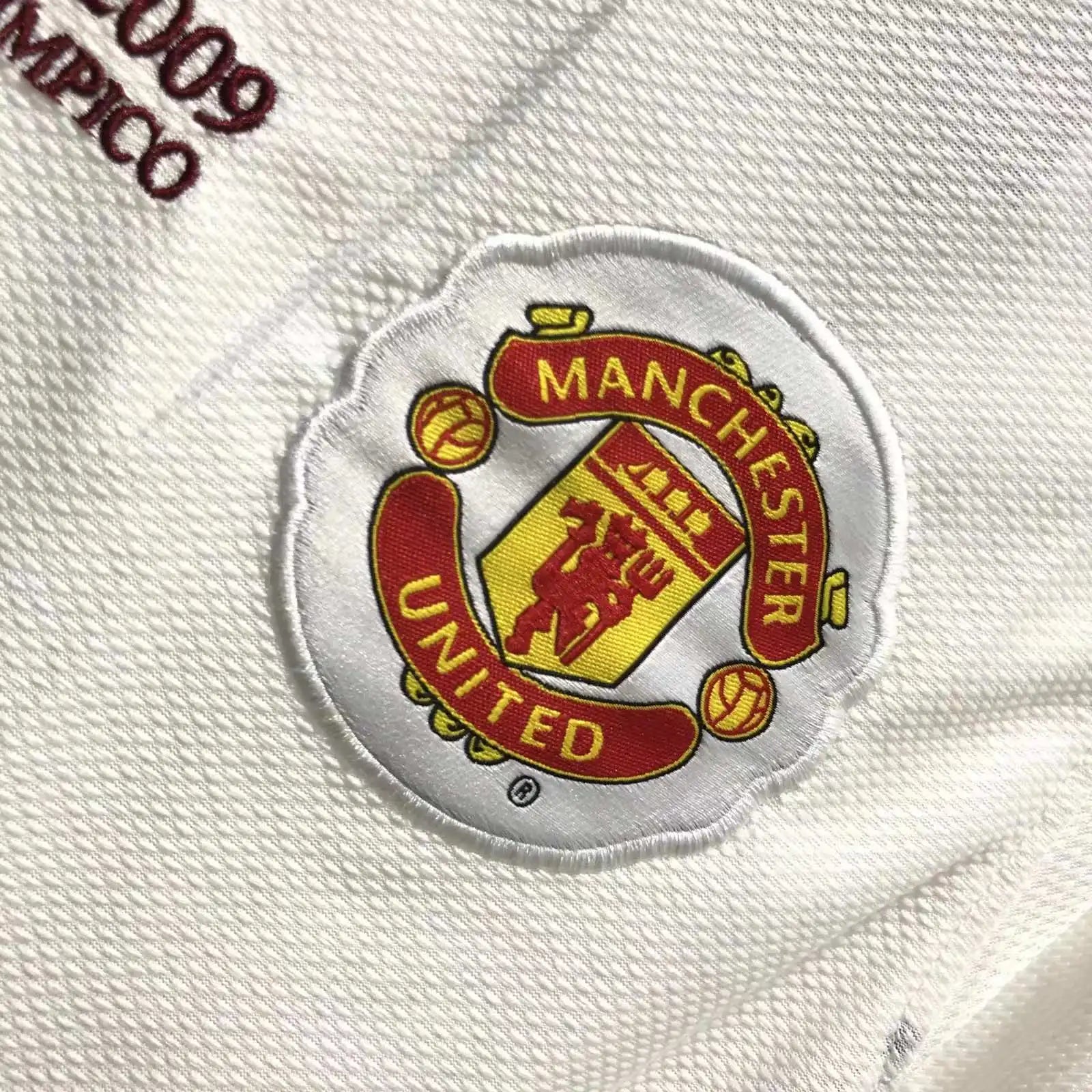 Manchester United Retro 2007 08 Retro black Long Sleeve Jersey Maillot Knitwear Maglia