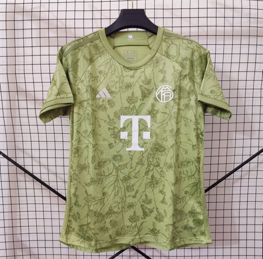 Bayern München 2023 green Trikot Maillot Soccer Shirt