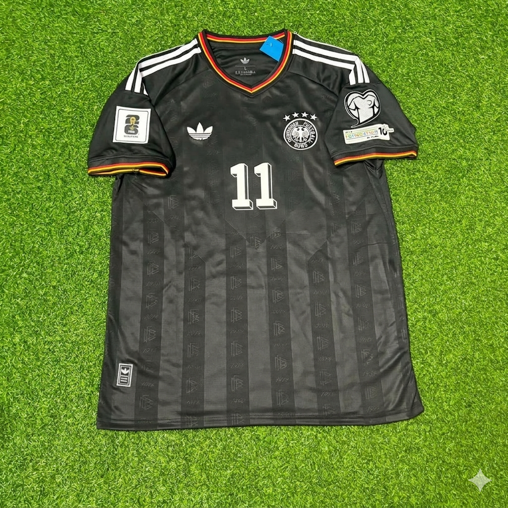 Nick Woltemade 11# Germany 2026 World Cup Black Style Football Jersey Trikot