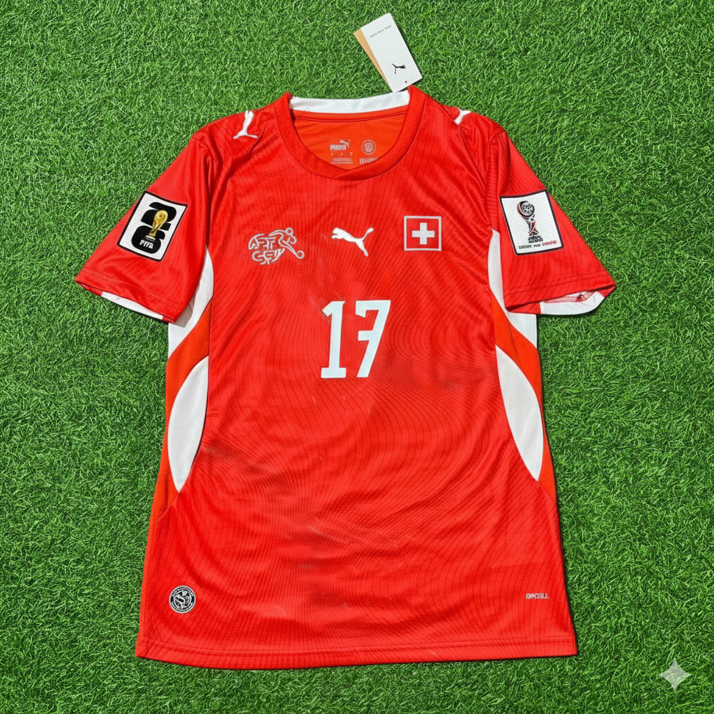 Ruben Vargas 17- Schweiz 2026 WM Trikot