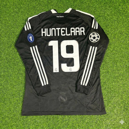 Klaas Jan Huntelaar #19 Real Madrid 2009 Away Retro Jersey