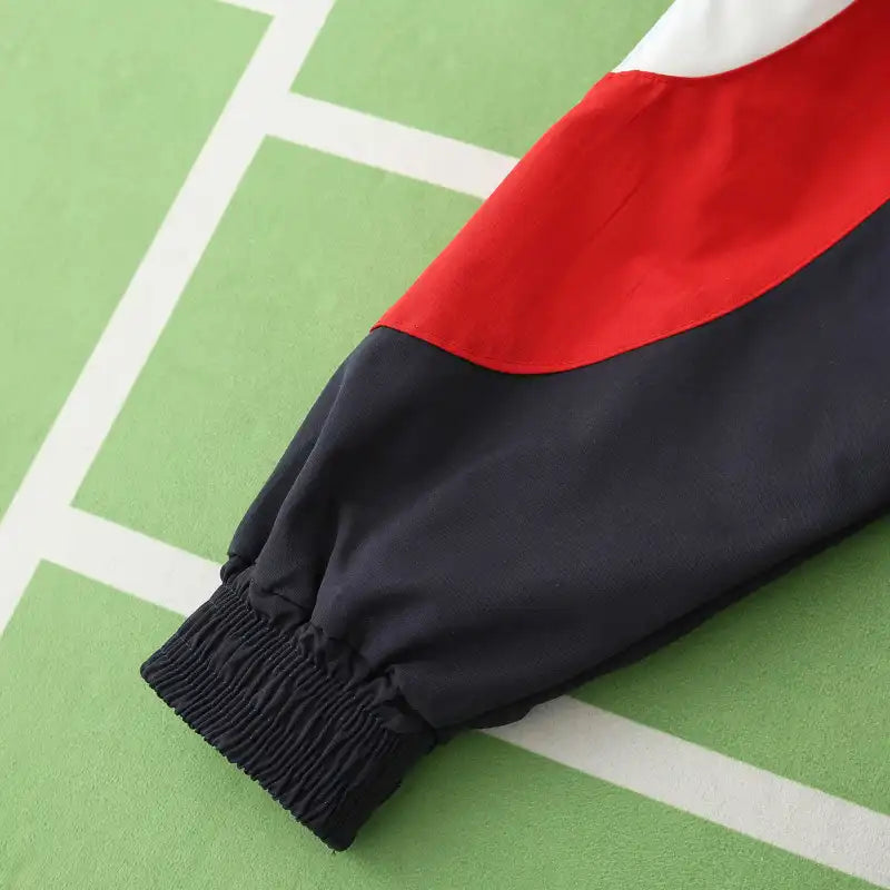 England Black Retro Windbreaker Jacket – | Coupe-Vent | Maillot de football coupe-vent