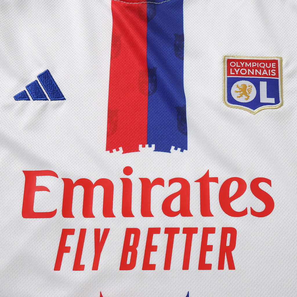 Olympique Lyonnais 2026-2027 Season Home Kids Football Jersey Trikot Maillot