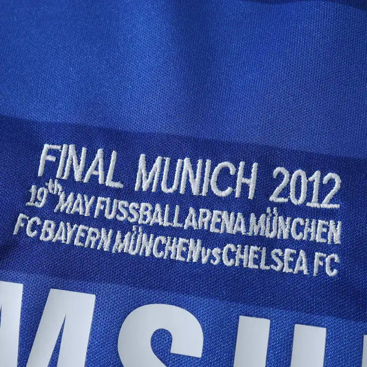 Chelsea 2012 Champions League Final Home Retro Kids Kit Jersey KinderTrikot Maillot Enfant Soccer Shirt