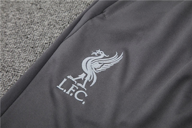 FC Liverpool Trainingsanzug Graues Trainings-Oberteil Pack