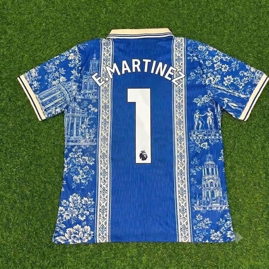 Maillot Gardien Emiliano Martinez Chelsea 2027 Bleu-Blanc