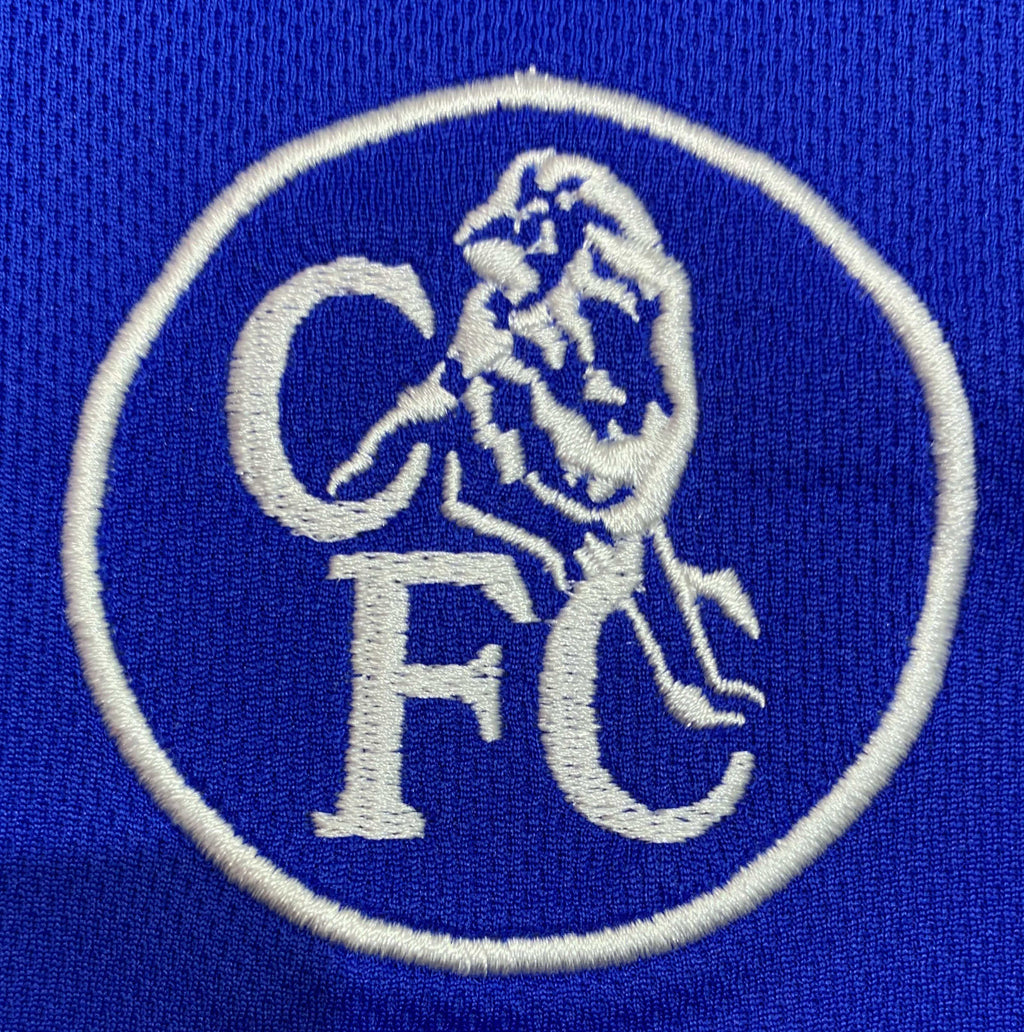 Chelsea 2003-2005 Season Home Blue Retro  Football Jersey Trikot Maillot