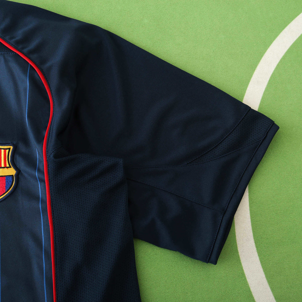 FC Barcelona 2003-2004 Season Third Retro Football Jersey Trikot Maillot