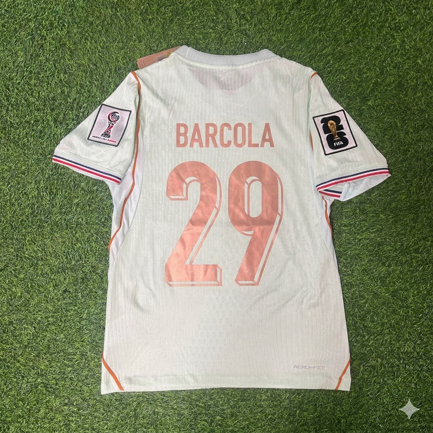 Bradley Barcola France 2026 World Cup Away Jersey