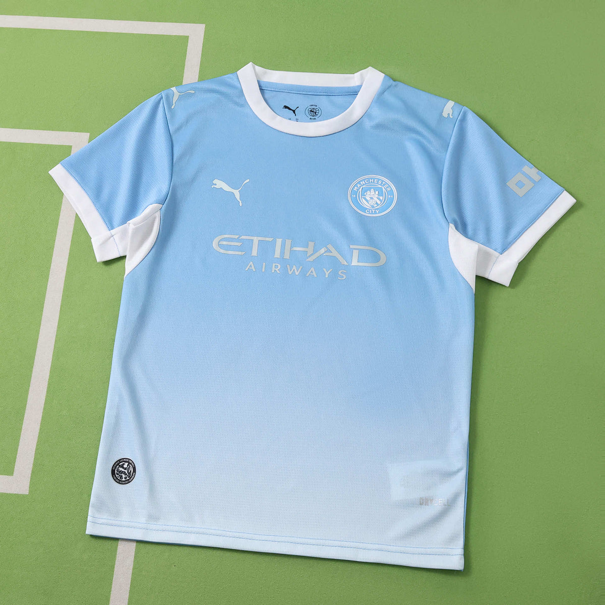 Manchester City F.C. 2026-2027 Season Kids Home Blue Football Jersey Trikot Maillot