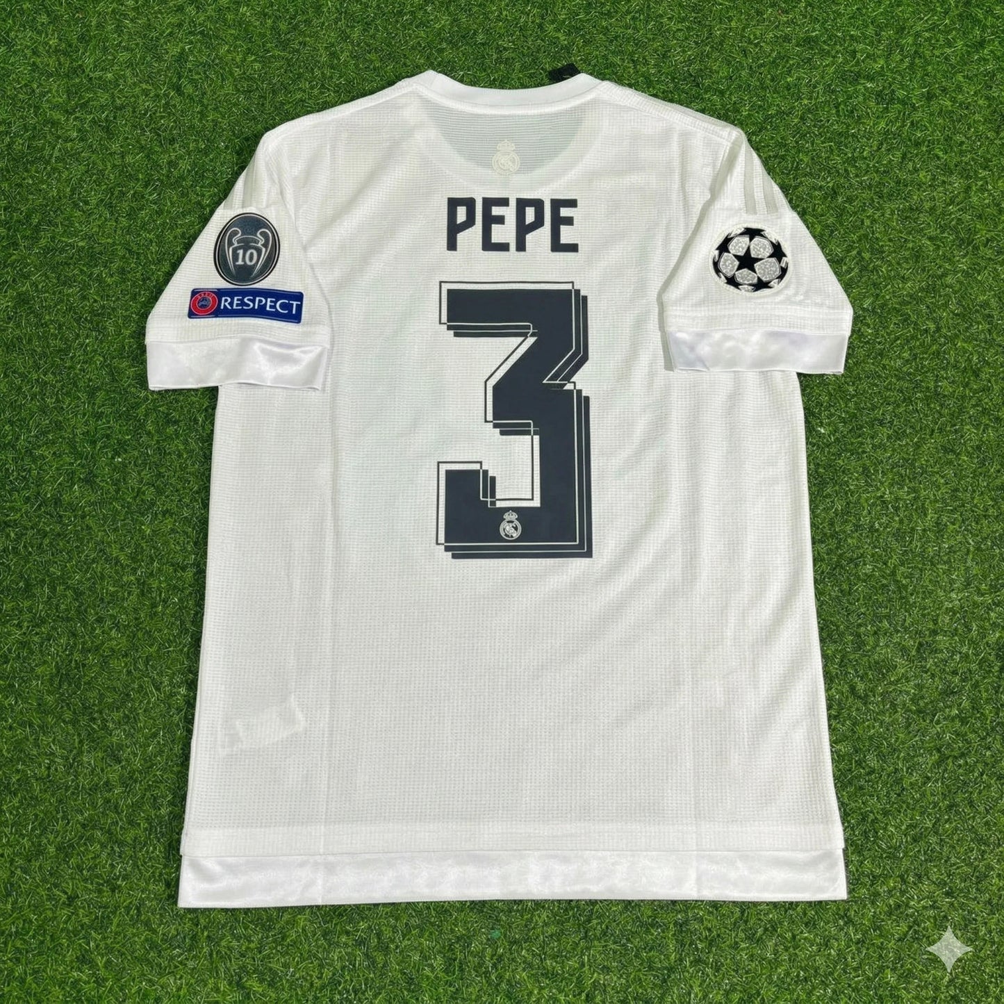 Pepe Real Madrid 2016 Champions League Final Football Jersey Kit