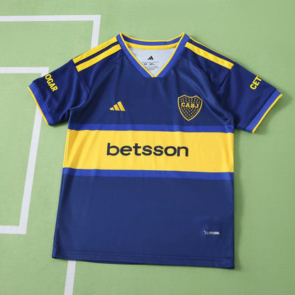 Boca Juniors 2026-2027 Season Home Kids Football Jersey Trikot Maillot