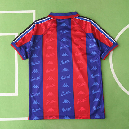 Maillot Rétro Domicile du FC Barcelone 1996