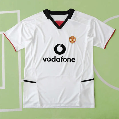 Manchester United 2002 2004 Vodafone Sponsor Retro Trikot