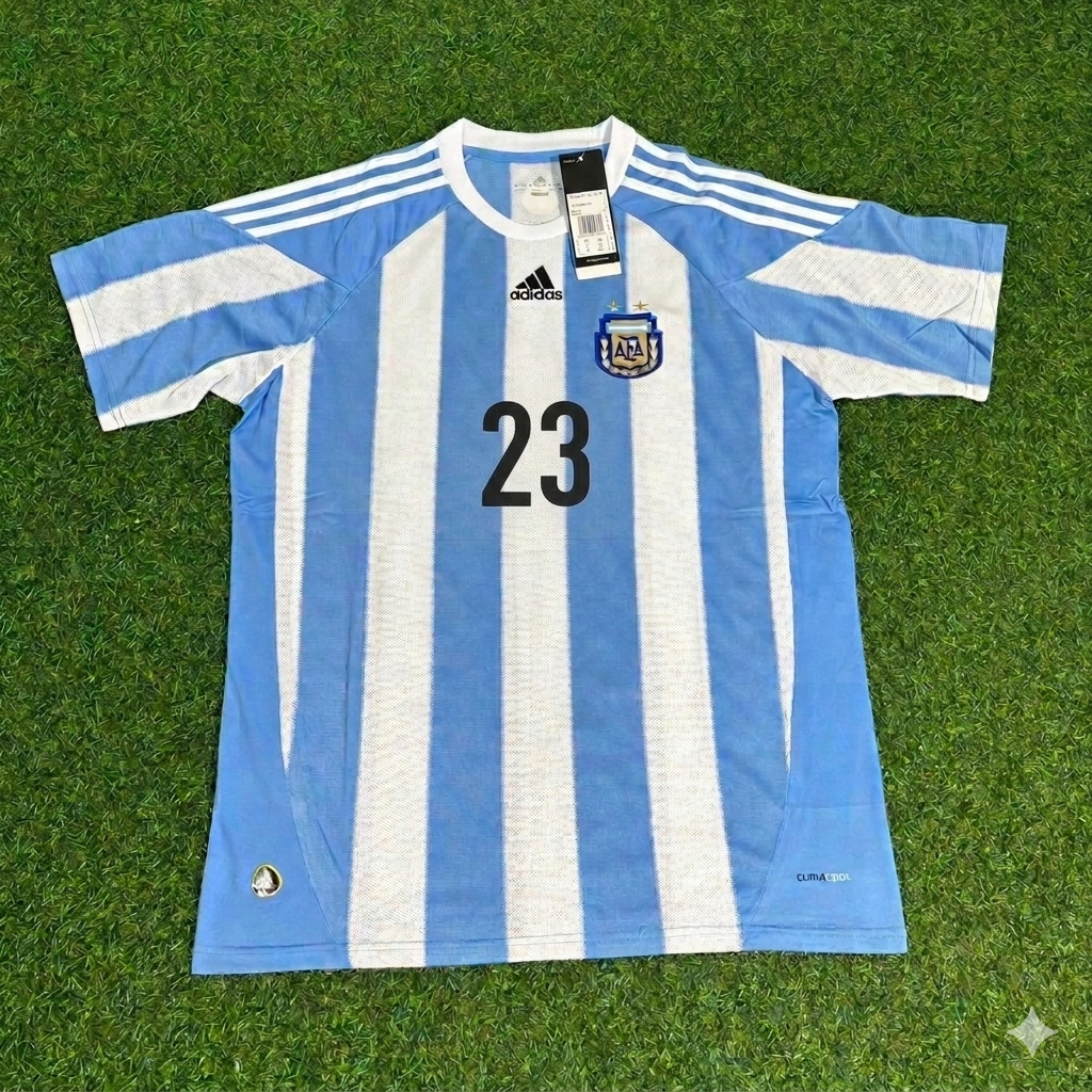 Javier Pastore 23- 2010 World Cup Argentina Retro Jersey