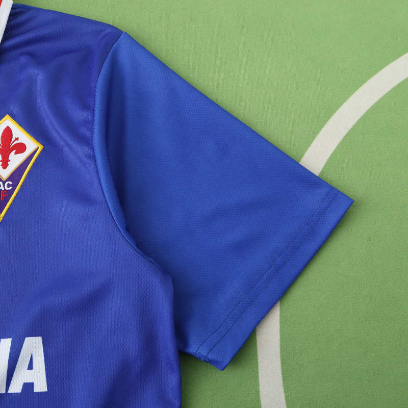 Fiorentina 95/96 Season Blue Home Retro Jersey Trikot Soccer Shirt