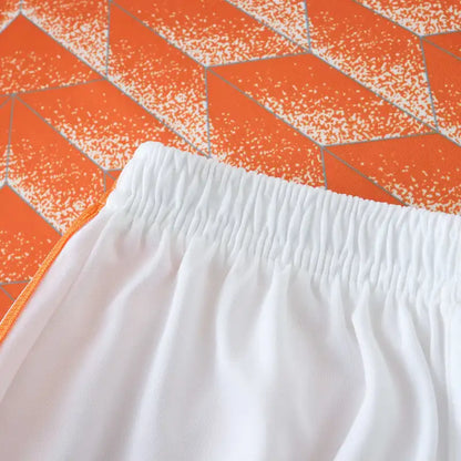 Niederlande 1988 Heim Retro Kinder-Trikot Fußballtrikot