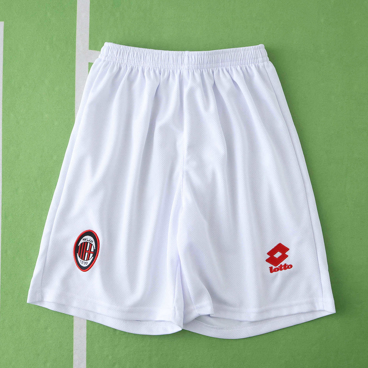 A.C. Milan 1996-1997 Season Retro Home Kids Football Jersey Trikot Maillot