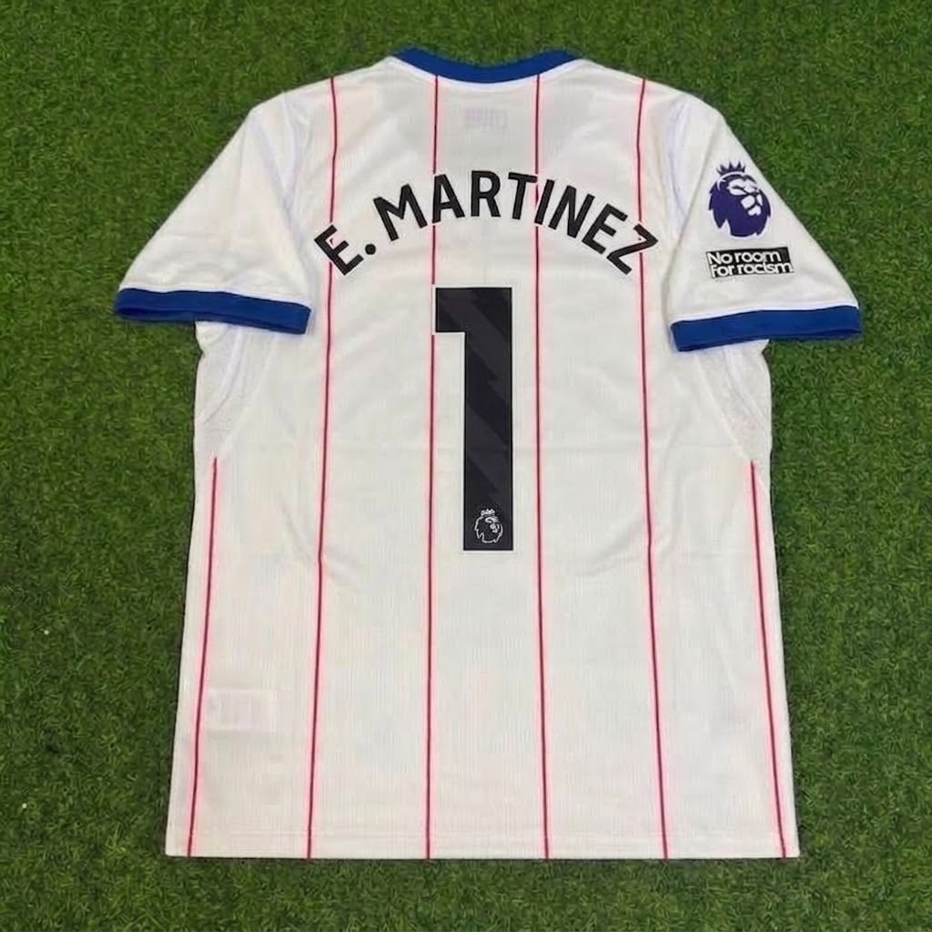 Emiliano Martinez Chelsea 2027 Neue Saison 3. Fußballtorwarttrikot-Set