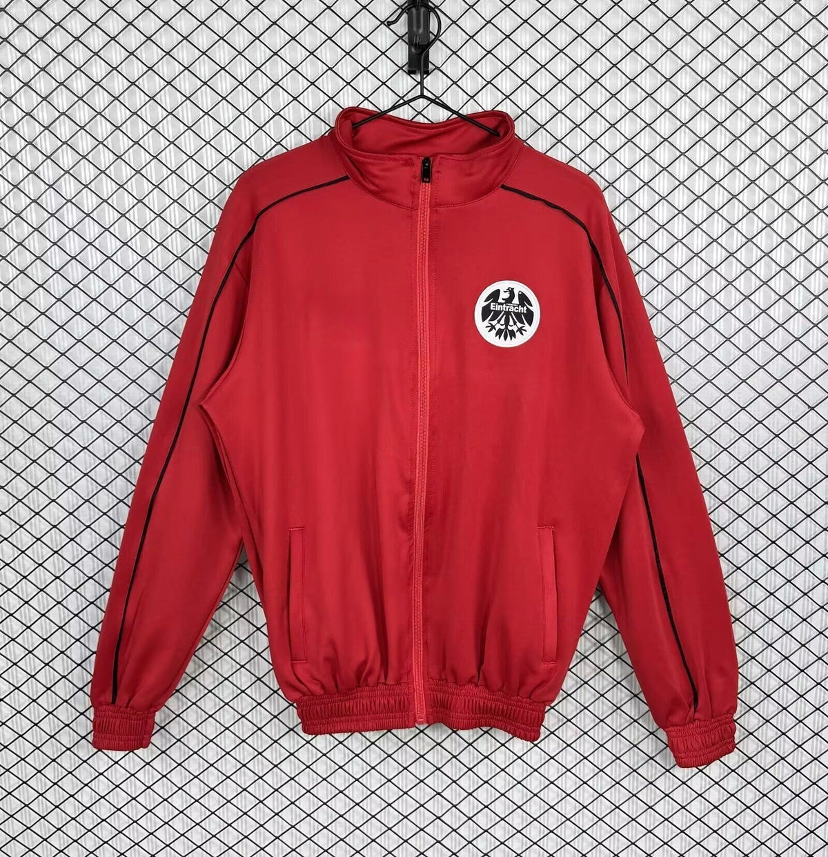 Eintracht Frankfurt Retro Vintage Style Windbreaker Jacke