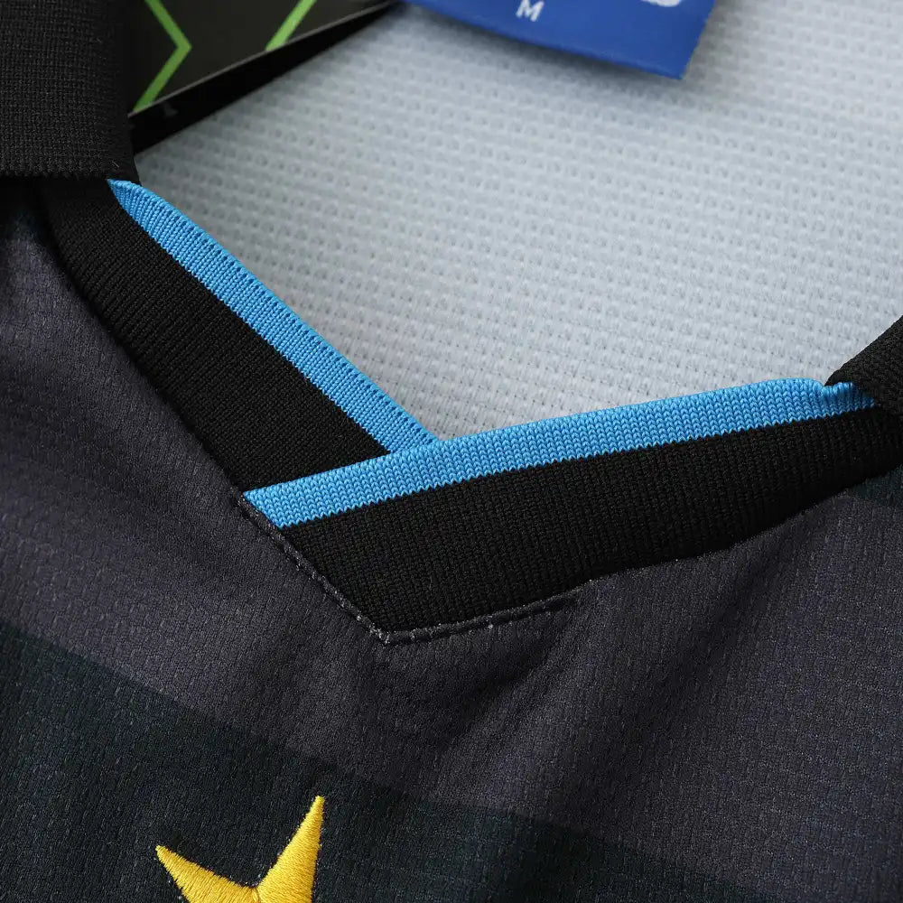 F.C. Internazionale Milano 1997-1998 Season Third Retro Long Sleeve Football Jersey Trikot Maillot