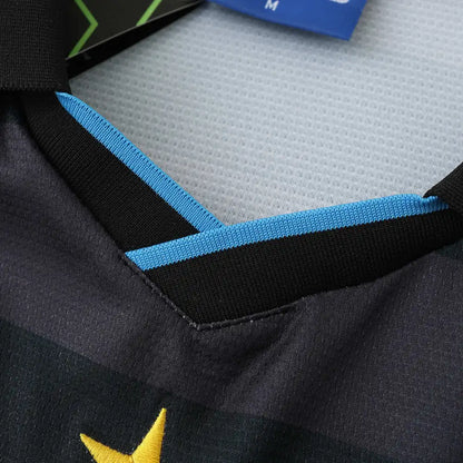 F.C. Internazionale Milano 1997-1998 Season Third Retro Long Sleeve Football Jersey Trikot Maillot