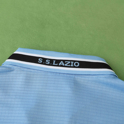 S.S Lazio 1998-1999 Season  Retro Home Football Jersey Trikot Maillot