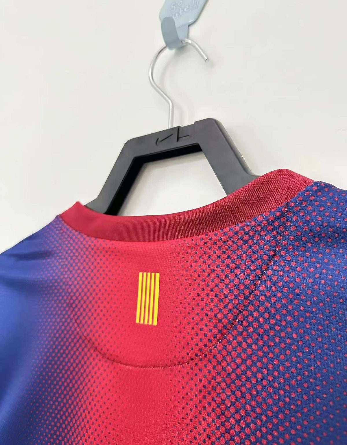 Barcelona 2012-2013 Season Homem Long Sleeve Retro Football Jersey Trikot Maillot