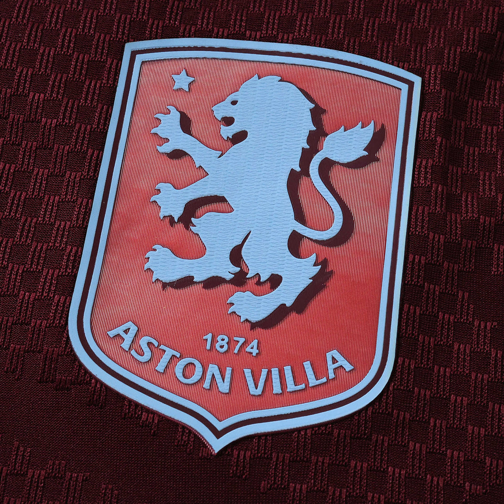 Aston Villa F.C. 2026-2027 Season Home Long Sleeve Football Jersey Trikot Maillot