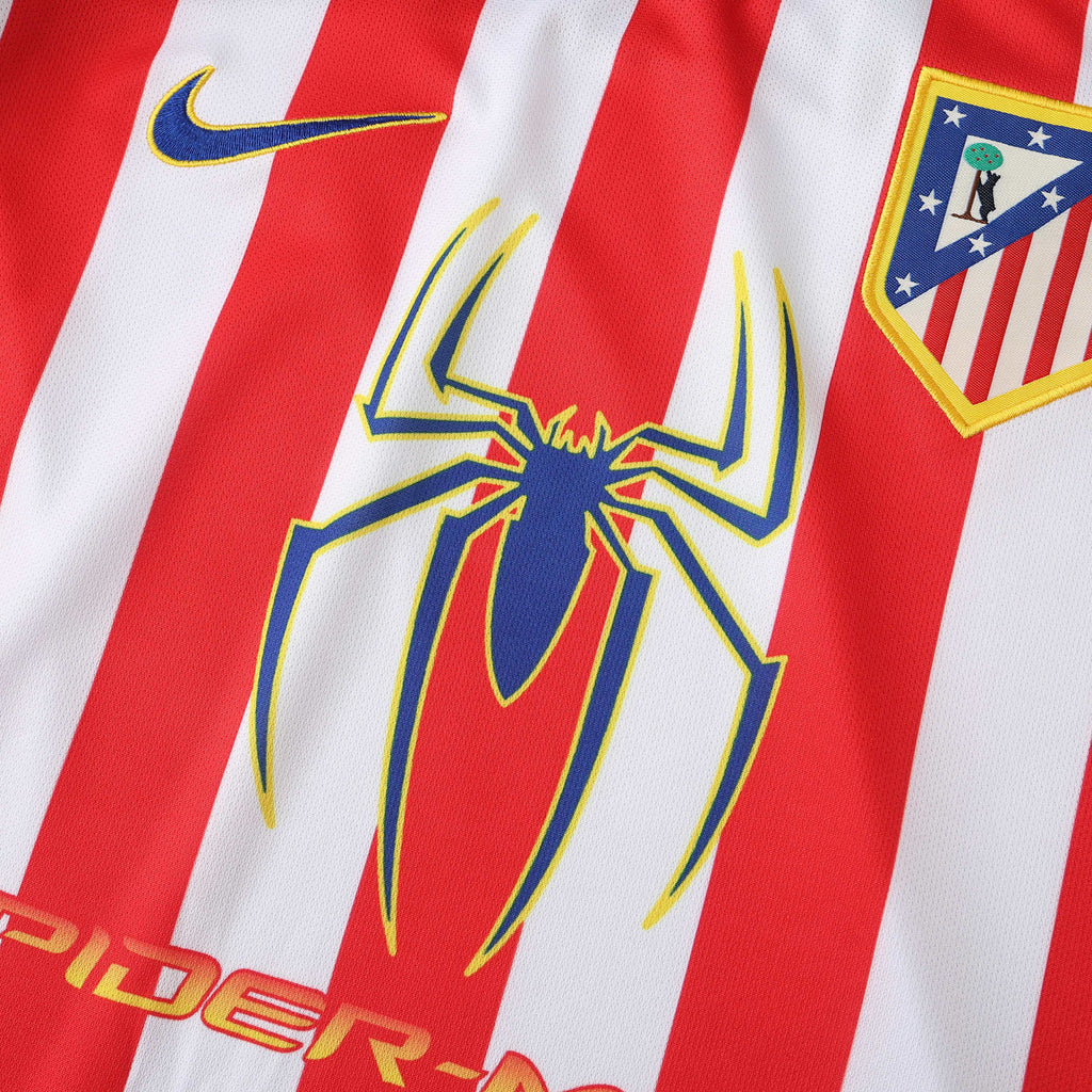 Atlético de Madrid 2004-2005 Season Home Retro Football Jersey Trikot Maillot