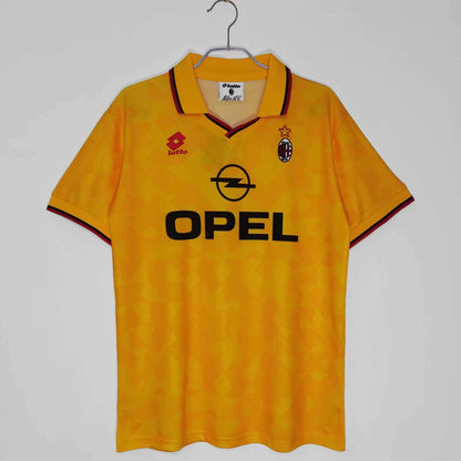 A.C Milan 1995-1996 Season Third Retro Football Jersey Trikot Maillot