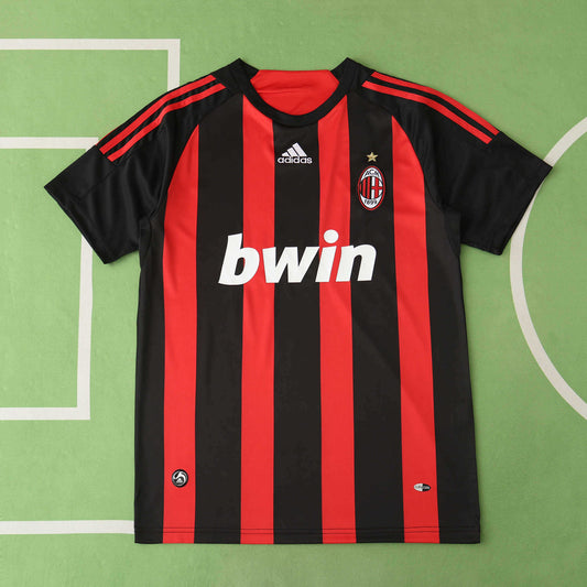 A.C Milan 2008-2009 Season Home Retro Football Jersey Trikot Maillot