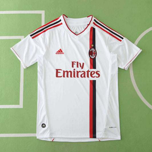 A.C Milan 2011-2012 Season Away Retro Football Jersey Trikot Maillot