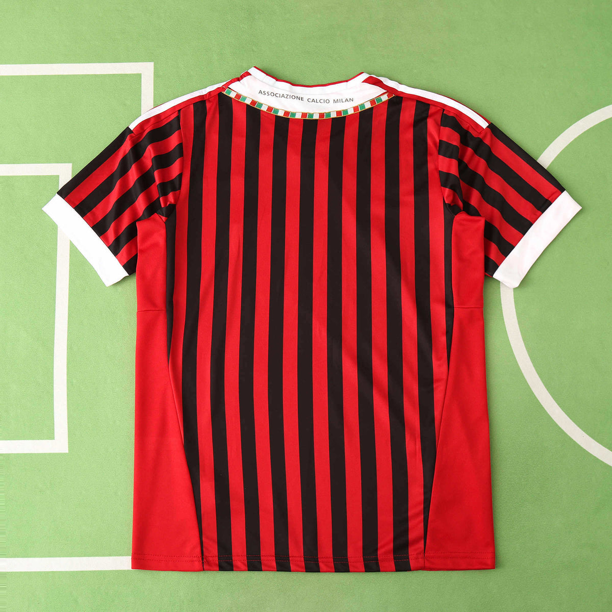 A.C Milan 2011-2012 Season Home Retro Football Jersey Trikot Maillot