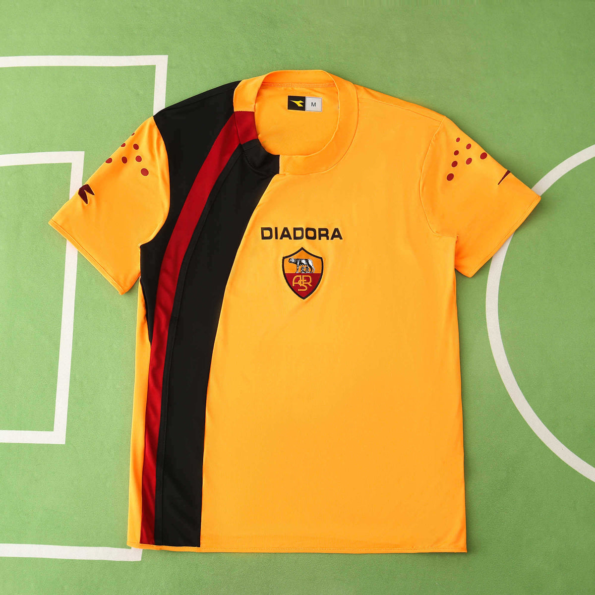 A.S Roma 2005-2006 Season  Retro  Home Football Jersey Trikot Maillot