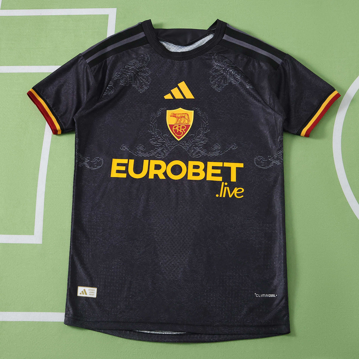 A.S Roma 2026-2027 Season Third Black Football Jersey Trikot Maillot