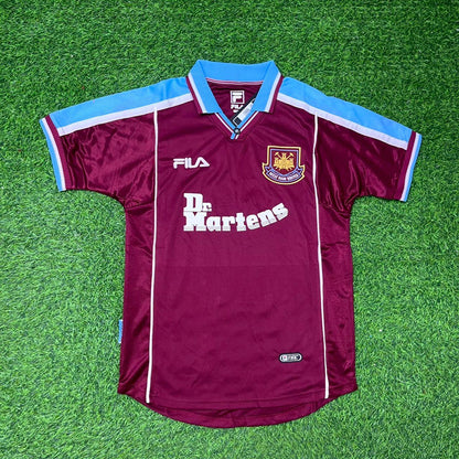 Frank Lampard #18 West Ham 1999-2000 Heim-Retro-Fußballtrikot
