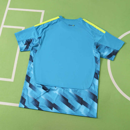 Camiseta de fútbol especial azul de portero de España para el Mundial 2026