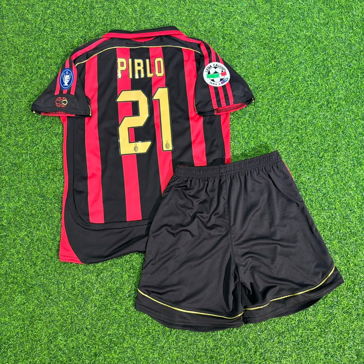 Andrea Pirlo Milan 2006/2007 Retro Kinder Fußballtrikot